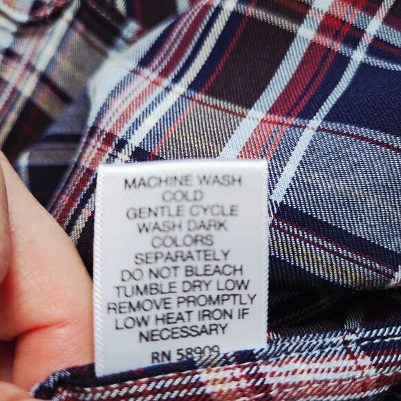NWOT - Cremieux Soft Plaid Shirt - Picture 8 of 8